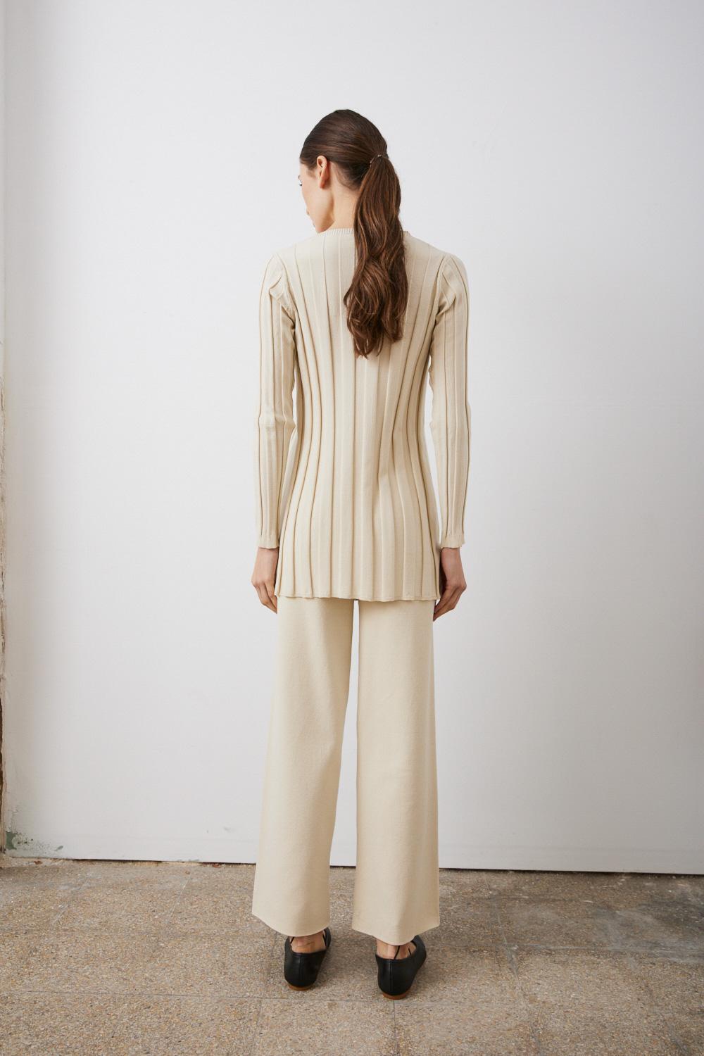 sita murt Jersey largo maxi acanalado Outlet online