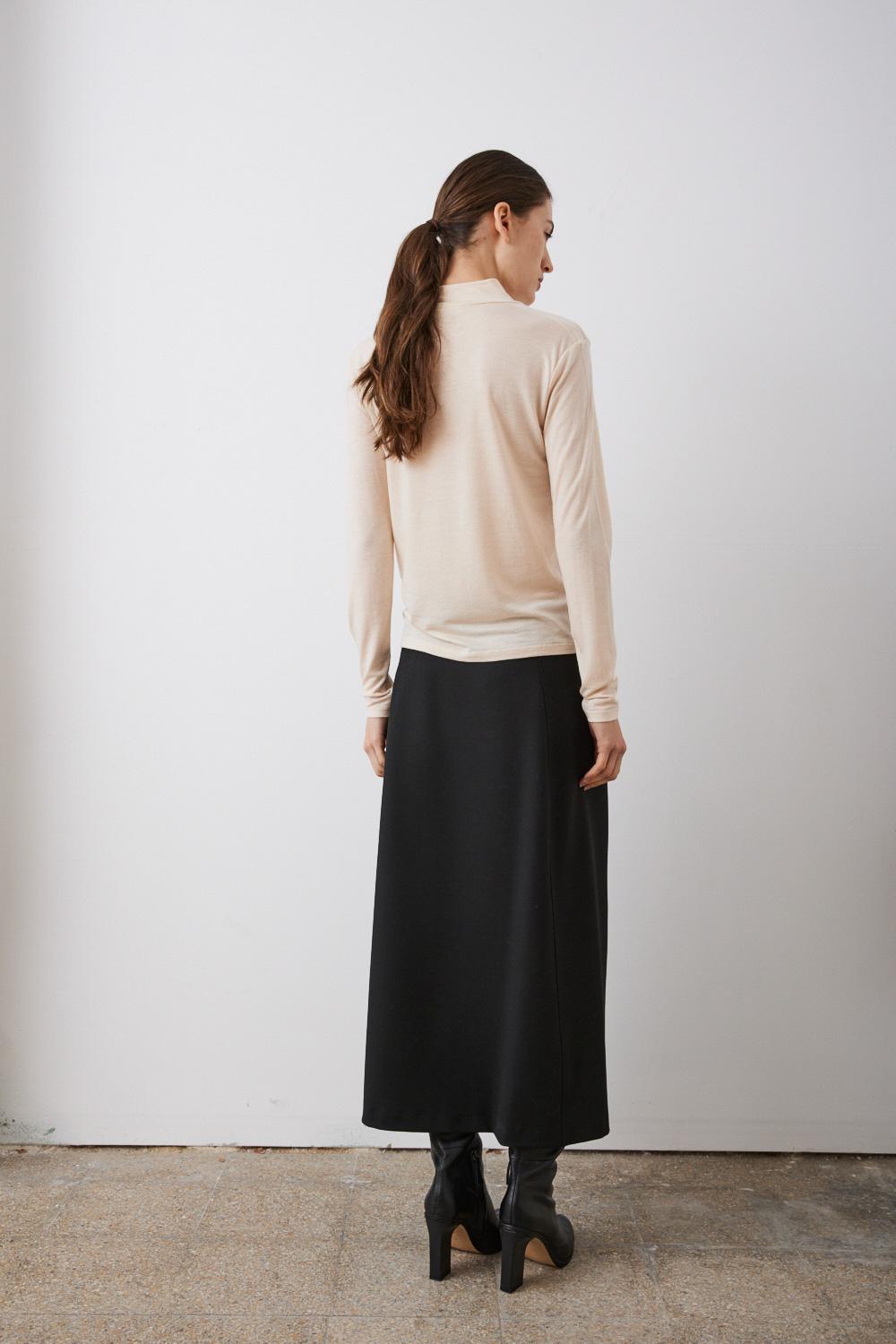 sita murt Camiseta básica cuello cisne Ofertas