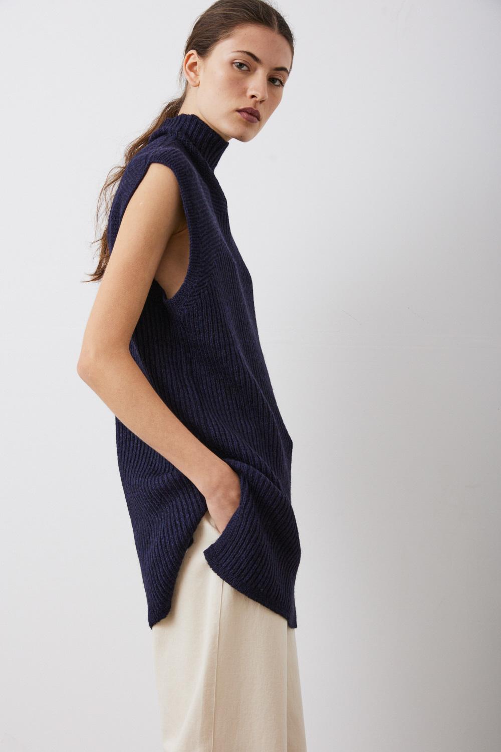 sita murt Chaleco largo de punto Rebajas top