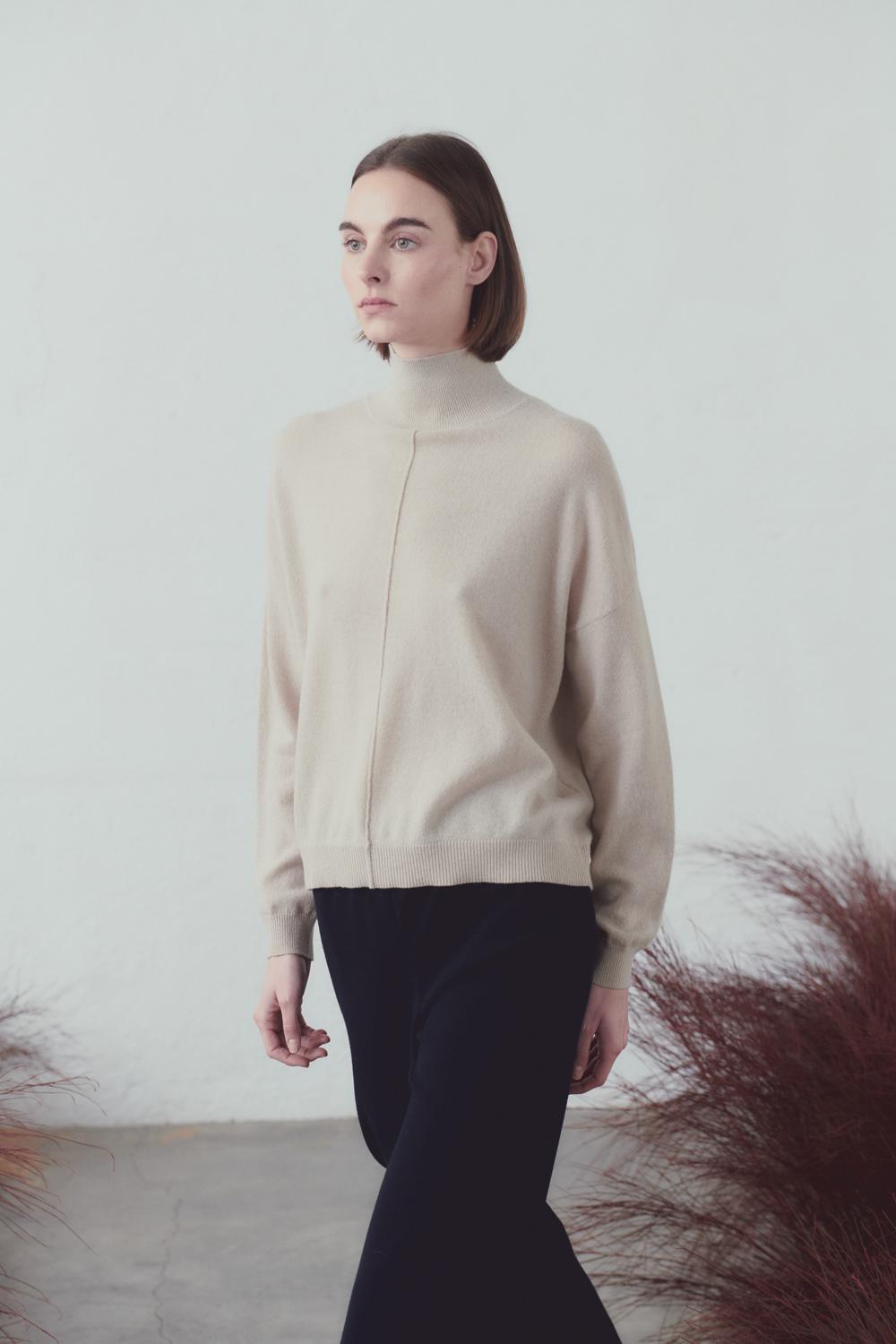 sita murt Jersey cuello cisne Cashmere Rebajas baratas