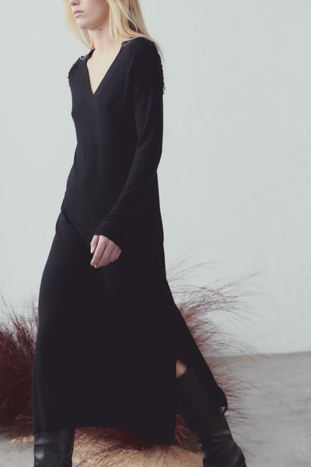sita murt Vestido de punto midi Oferta exclusiva
