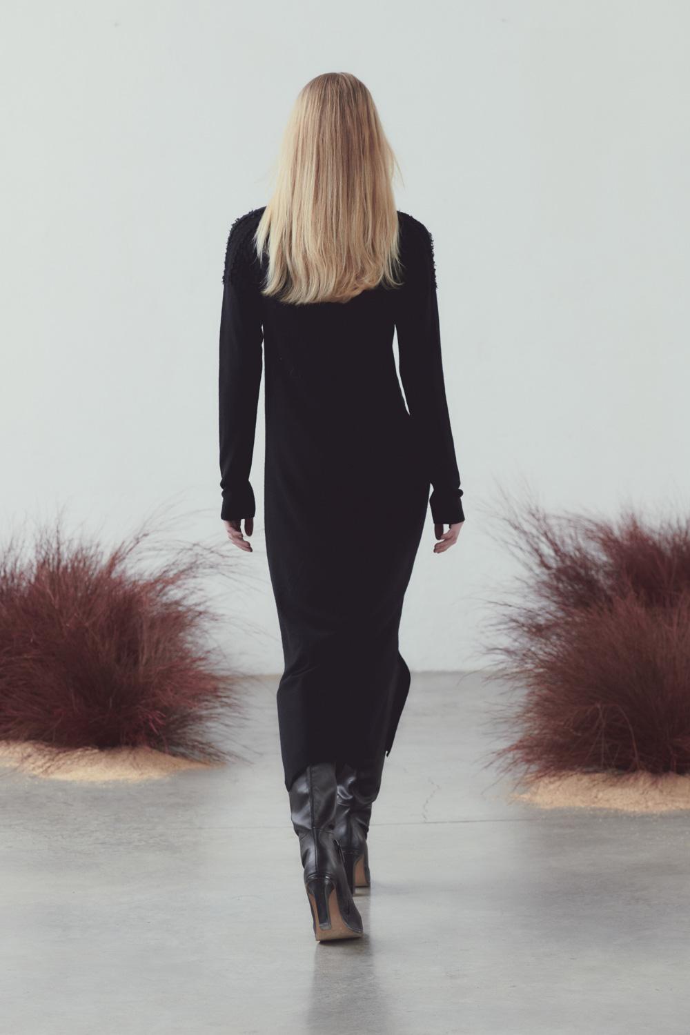sita murt Vestido de punto midi Oferta exclusiva
