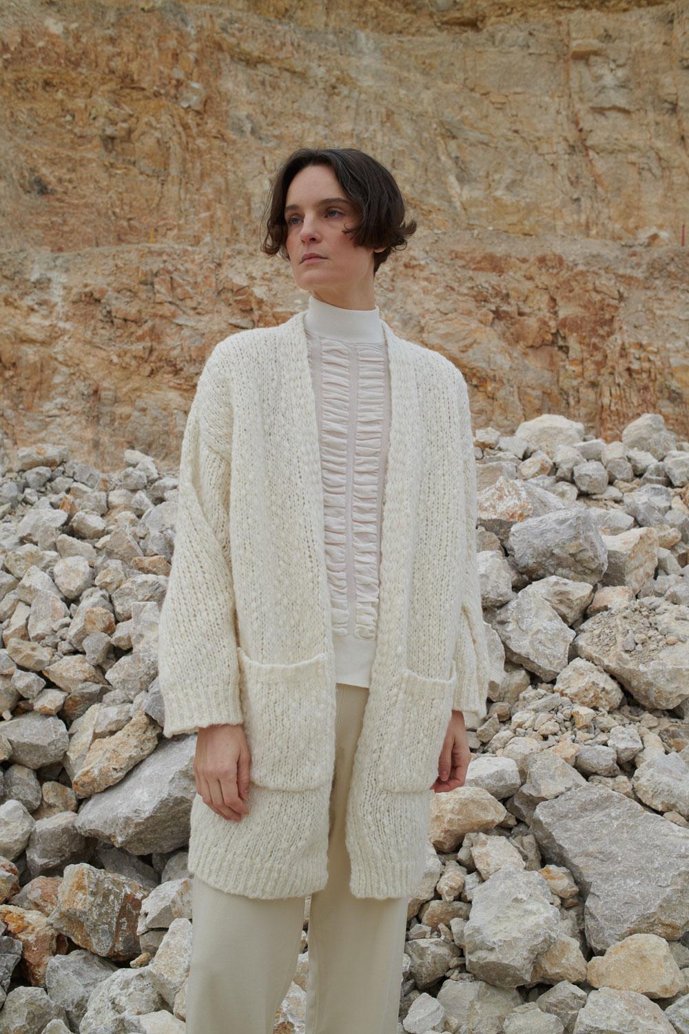 sita murt Maxi chaqueta Descuento
