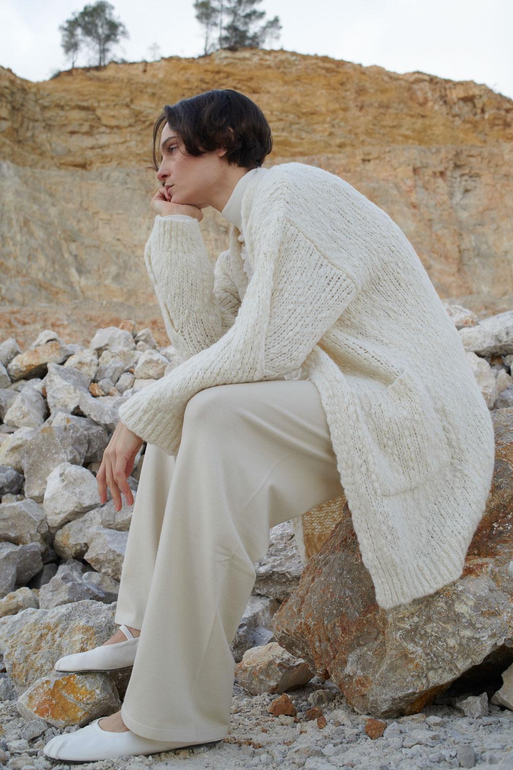 sita murt Maxi chaqueta Descuento