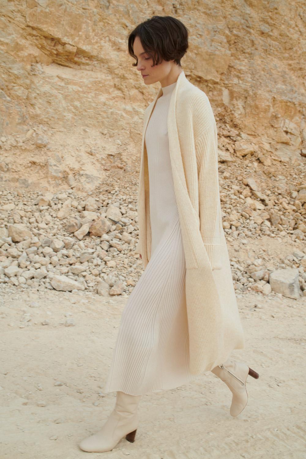 sita murt Vestido acanalado irregular Rebajas top