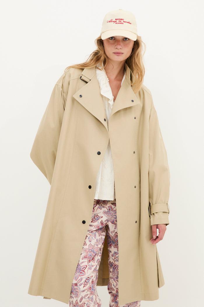 ﻿sophie and lucie GABARDINA LU GABARDINA BEIGE Superdescuento