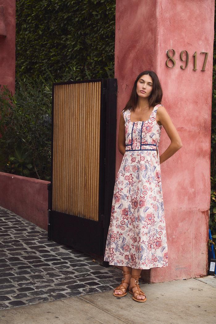 sophie and lucie VESTIDO CORSE PORCELANA CRUDO Última moda