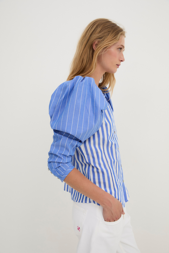 sophie and lucie BLUSA FAROL RAYA AZUL Precio ultrabajo