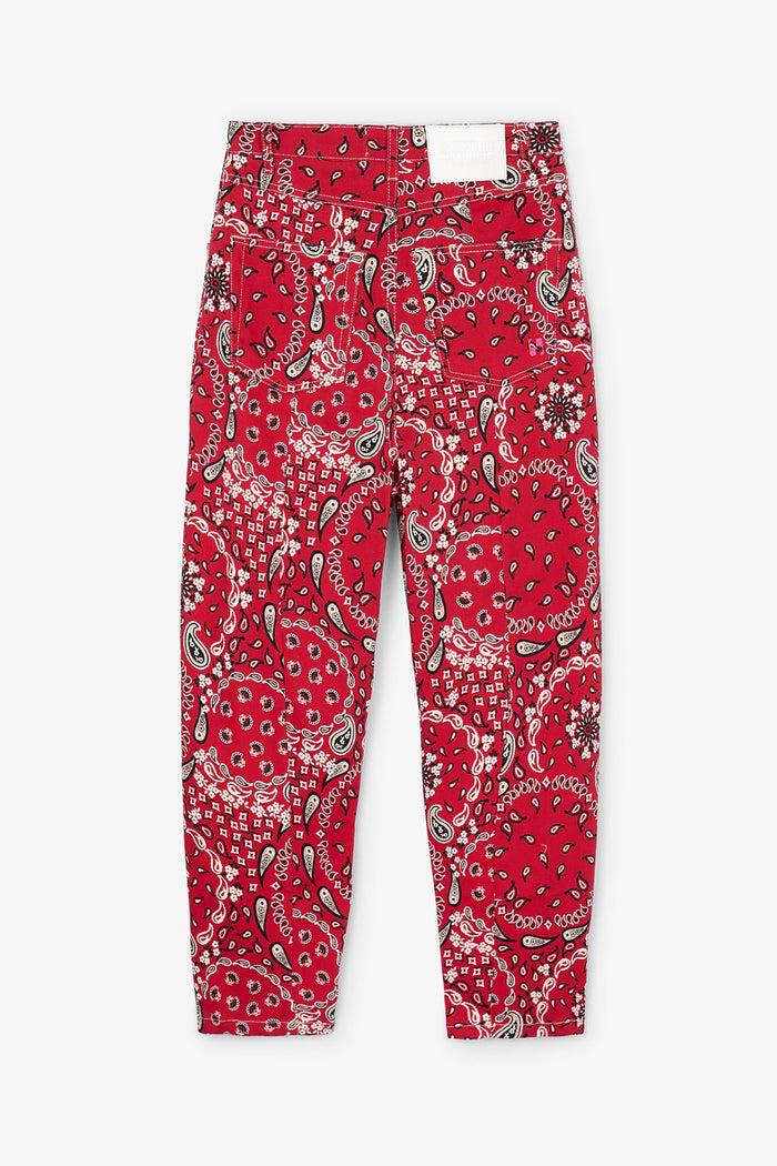 sophie and lucie JEANS CORSE BANDANA ROJO Tienda
