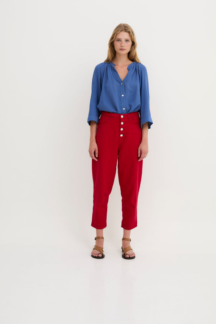 sophie and lucie JEANS MALIBU SARGA ROJO Rebajas top