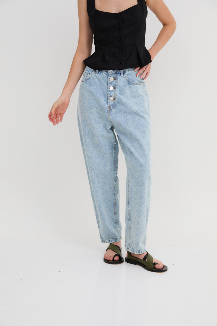 sophie and lucie JEANS MALIBU BLEACH AZUL Superdescuento