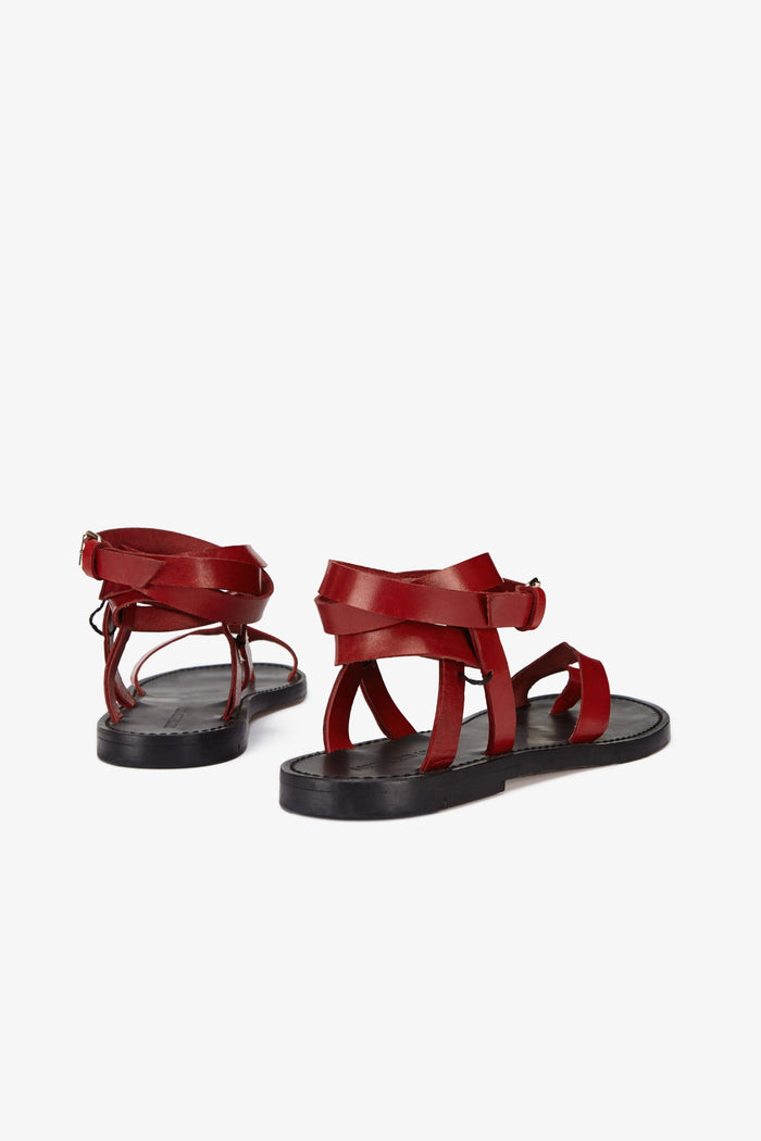 sophie and lucie SANDALIA FORMENTERA GUINDA En oferta