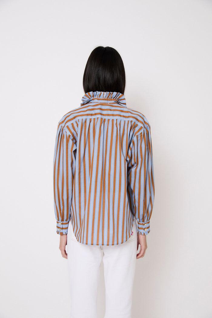 sophie and lucie BLUSA MARIBEL RAYAS CANELA Outlet online