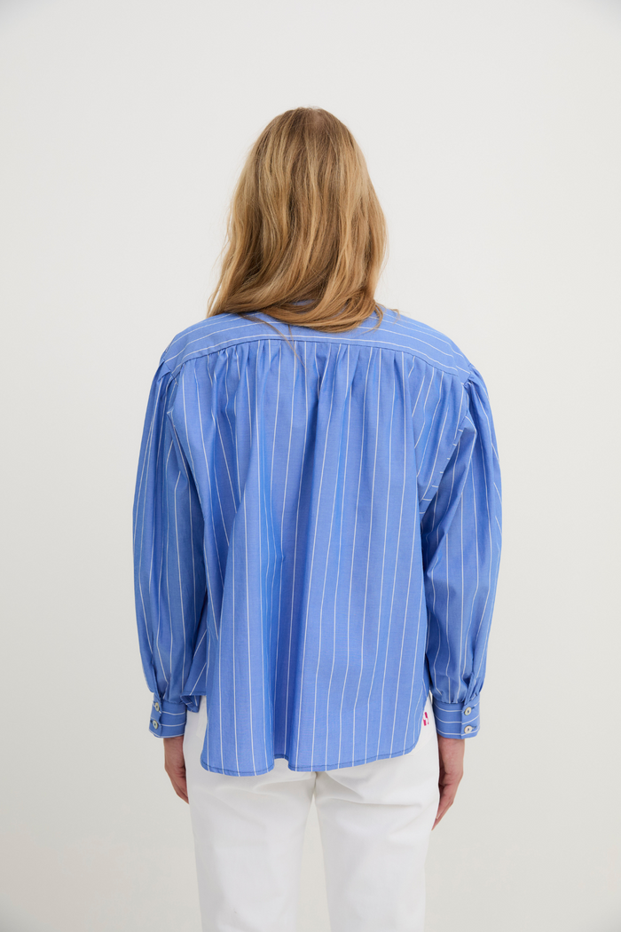 sophie and lucie BLUSA TIRSO DIPLOMÁTICO AZUL Rebajas