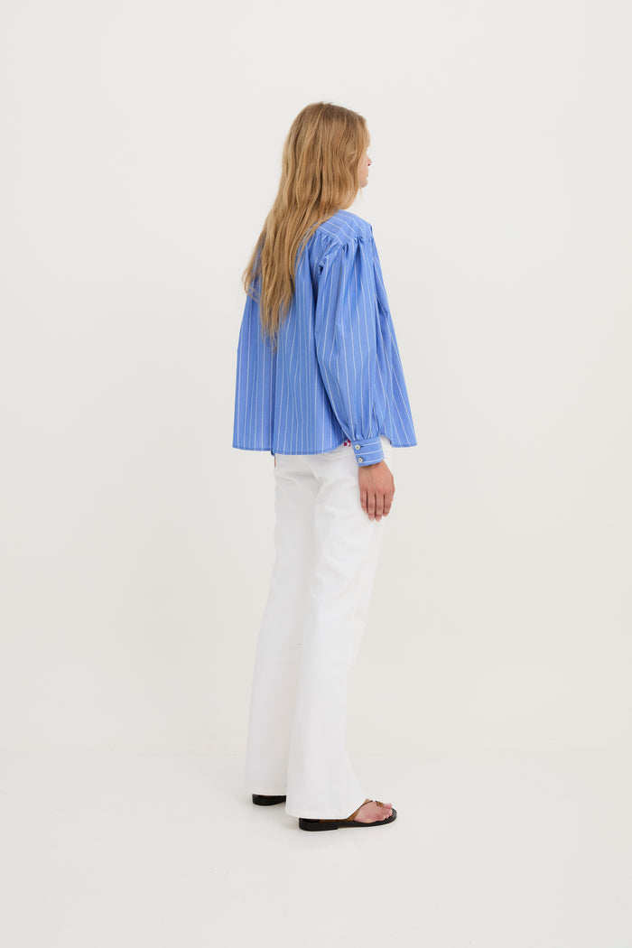 sophie and lucie BLUSA TIRSO DIPLOMÁTICO AZUL Rebajas