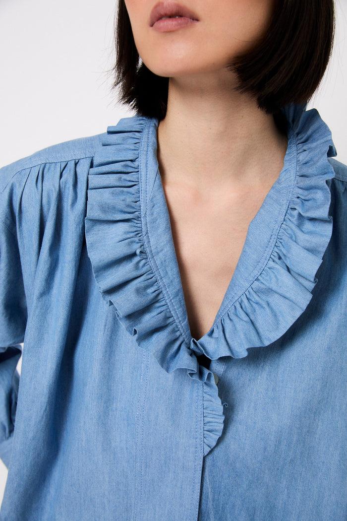 sophie and lucie BLUSA MARIBEL DENIM Ofertas