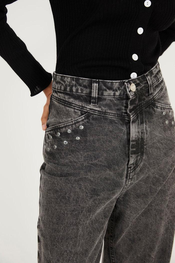 sophie and lucie JEANS LUCCI TACHAS GRIS BLEACH Envío gratis