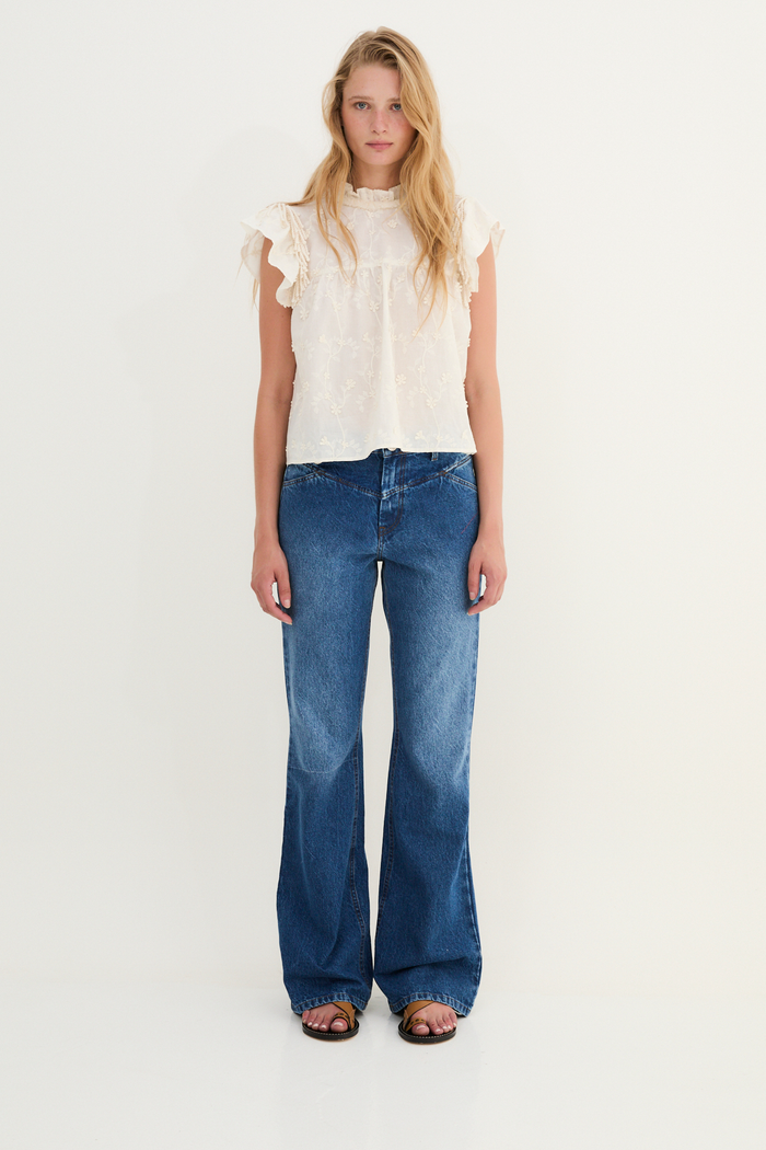 sophie and lucie JEANS NEVADA SARGA AZUL Promoción trimestral