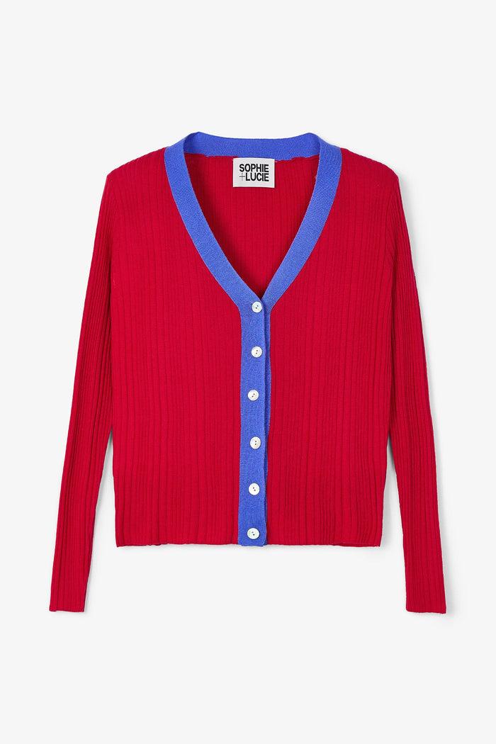 sophie and lucie CHAQUETA SOFIA PUNTO ROJO Precios de Black Friday