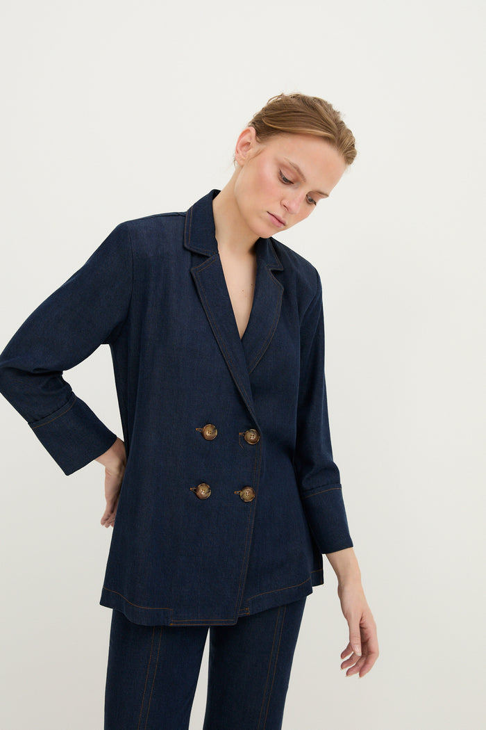 sophie and lucie TOTAL LOOK ICON TENCEL AZUL Descuento por venta flash