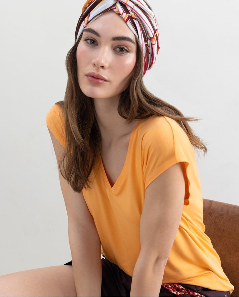 surkana Camiseta sin mangas bamboo lisa Mandarina 2025