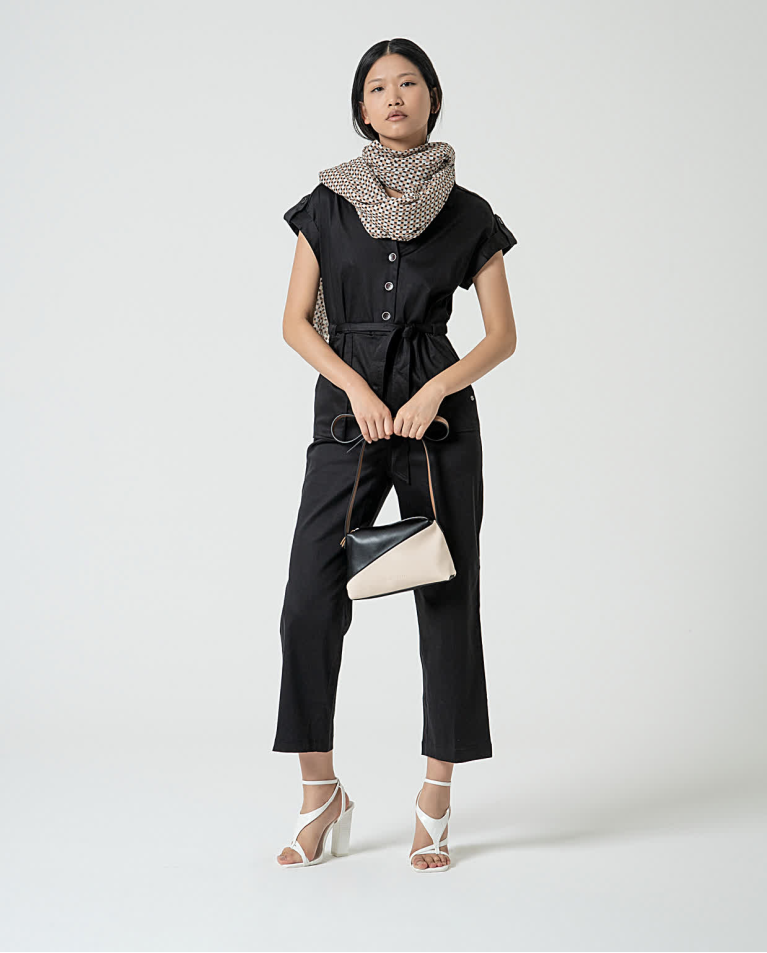 surkana Mono liso entretiempo Negro Rebajas de fábrica