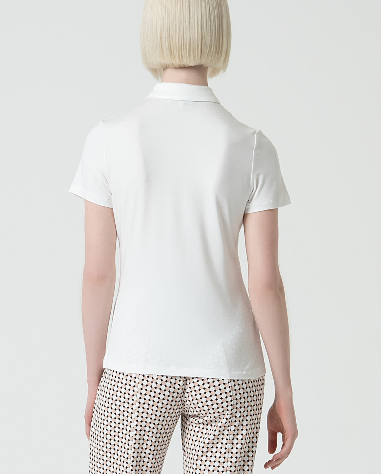 surkana Camisa básica bamboo lisa Blanco COMPRAR AHORA