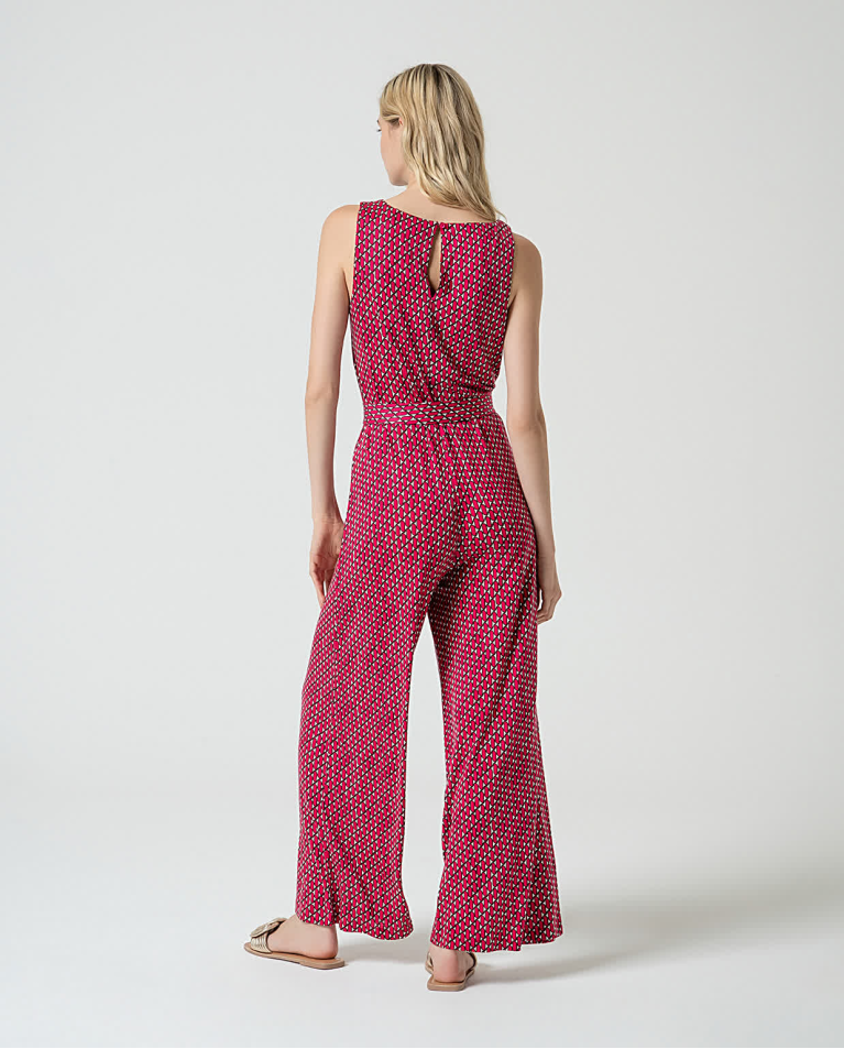 surkana Mono lyocell estampado Fucsia Últimos 3 días