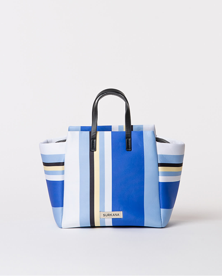 surkana Cartera de neopreno estampada Azul Gran oferta