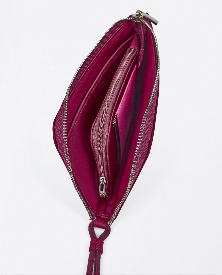 surkana Cartera y porta móvil con asa Morado Los más vendidos