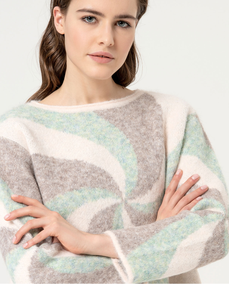 surkana Jersey corto jacquard Crudo COMPRAR AHORA
