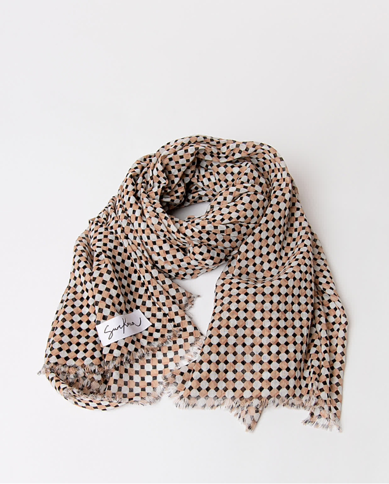 surkana Pañuelo foulard algodón estampado Crudo Precio de fábrica