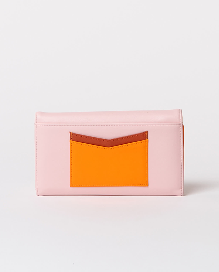 surkana Cartera sobre con solapa lisa Rosa Superdescuento