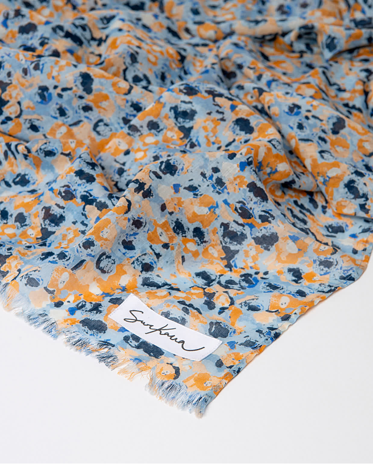 surkana Pañuelo foulard algodón estampado Multi Limitado a 3 días