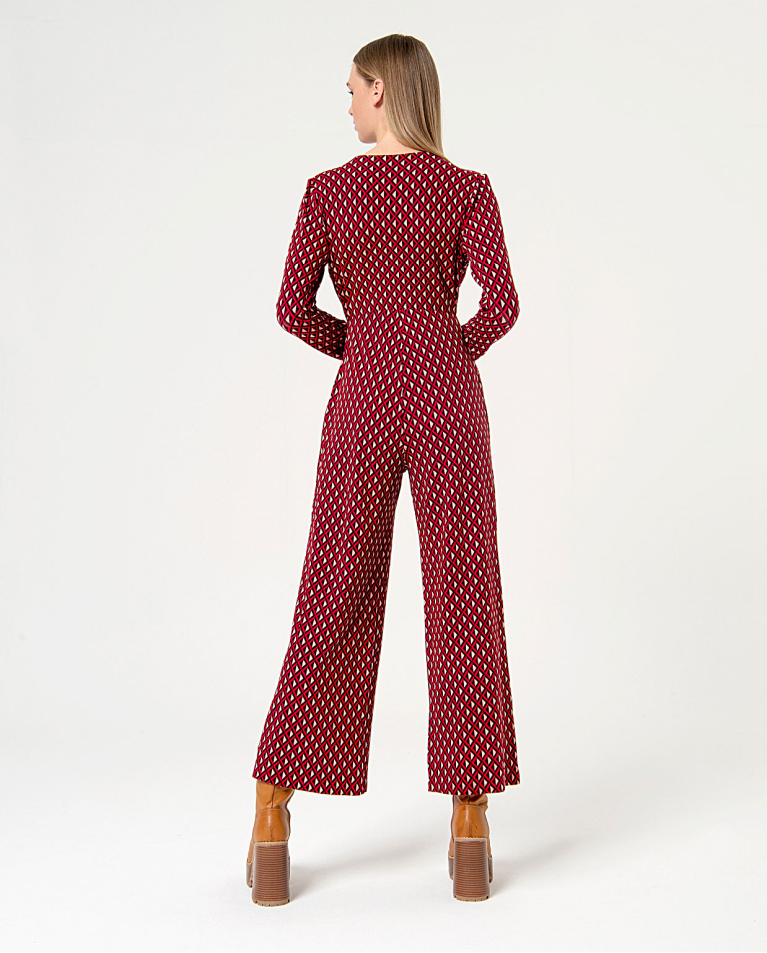 surkana Mono elástico cruzado estampado Rojo Los más vendidos