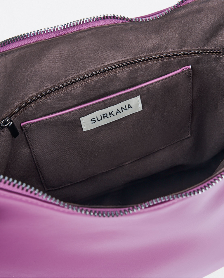 surkana Tote bag de piel vegana Morado Últimos 3 días