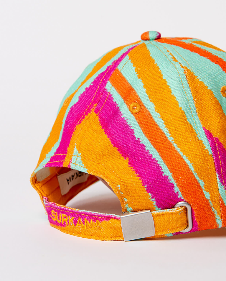 surkana Gorra béisbol estampada Turquesa Rebajas de fábrica