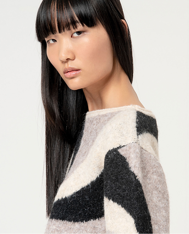surkana Jersey corto jacquard Negro Últimos 2 días