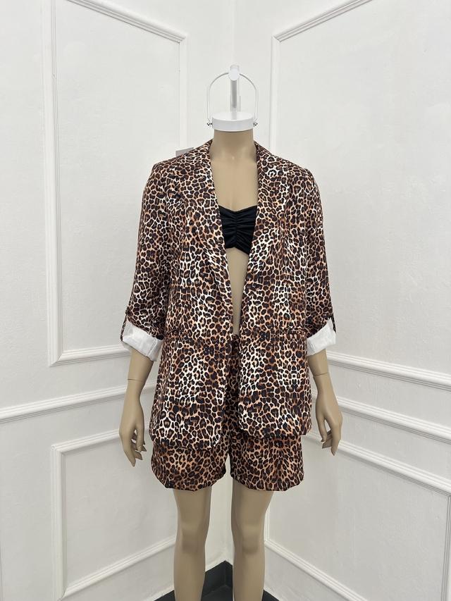 sweet lola Blazer bohemia leopardo Venta caliente