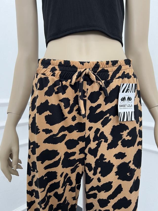 sweet lola Pantalon animal Mejor oferta