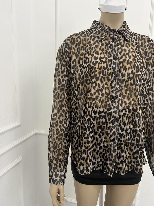 sweet lola Camisa rey leopardo Promoción trimestral