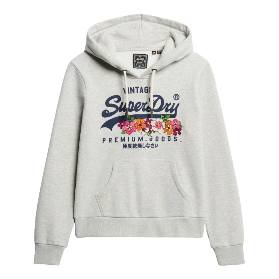 wala Sudaderas Superdry Vintage VL Prem G Floral Hood 2025