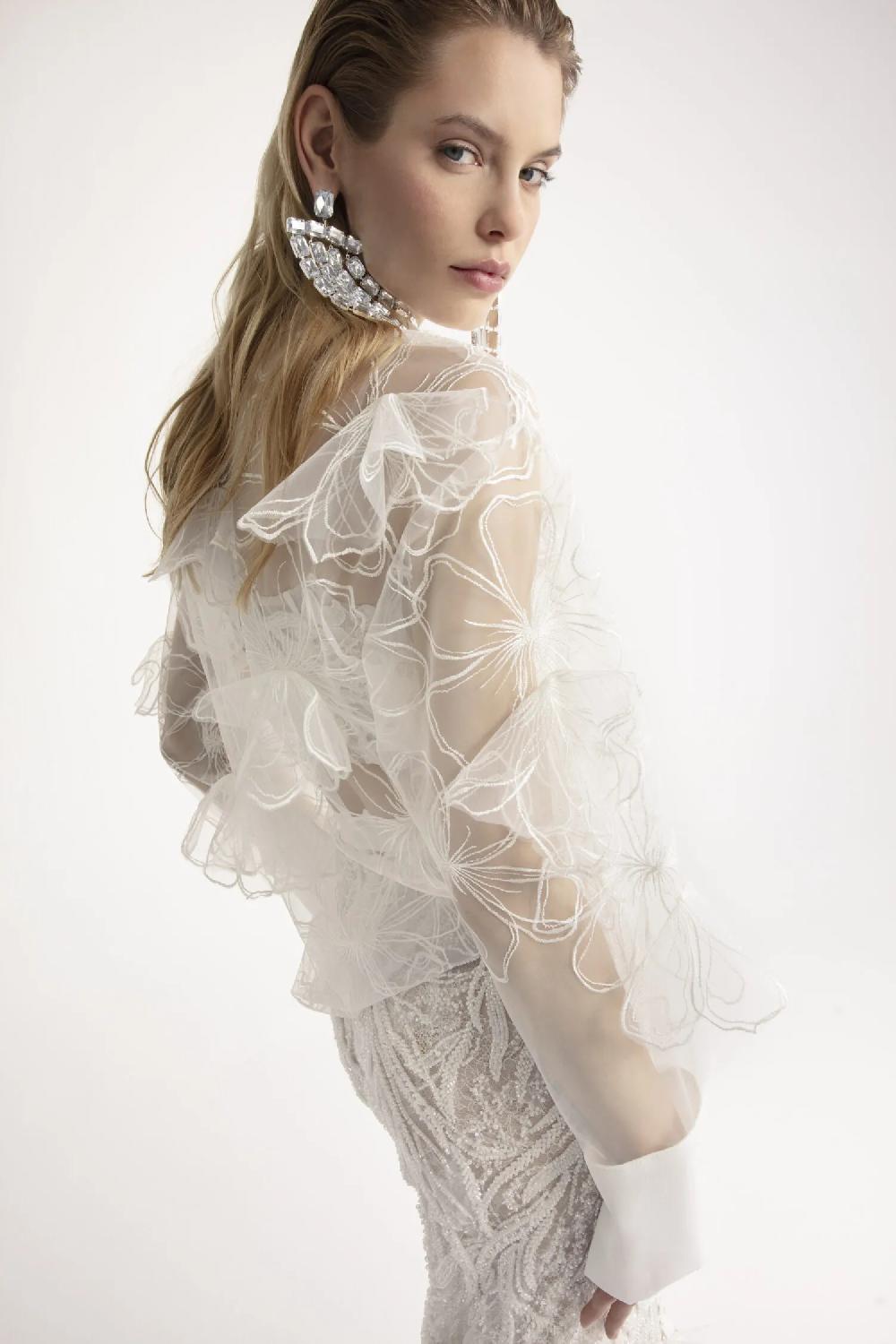 yolancris barcelona OLETHEA TOP BLOUSE & SKIRT Solo hoy