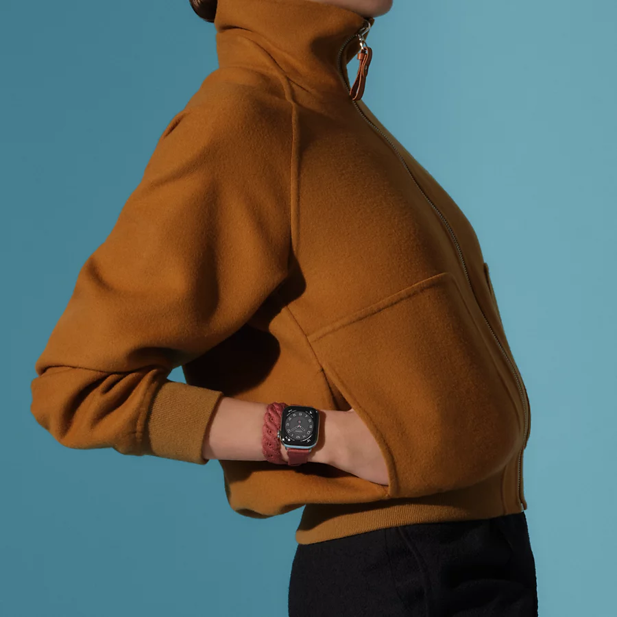 Hermès Caja Series 10 & Correa Apple Watch Hermès Double Tour 42 mm Torsade Devoluciones gratuitas