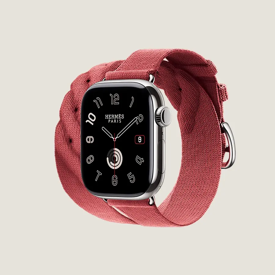 Hermès Caja Series 10 & Correa Apple Watch Hermès Double Tour 42 mm Torsade Devoluciones gratuitas
