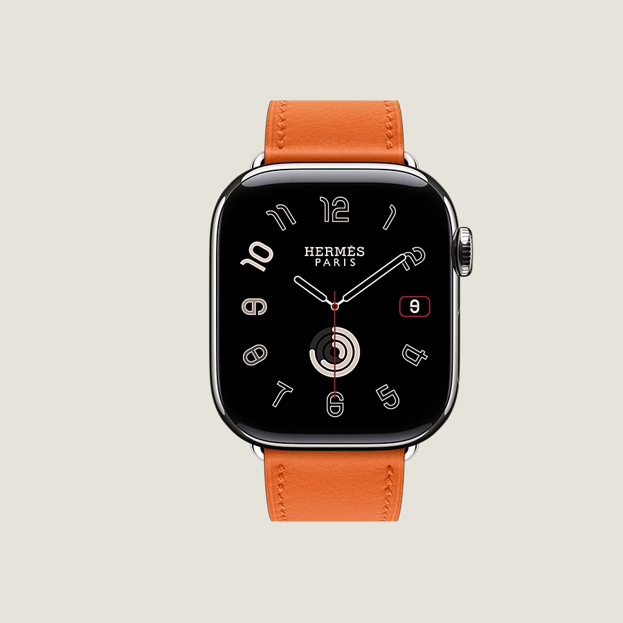 Hermès Caja Series 10 & Correa Apple Watch Hermès Single Tour 42 mm En línea