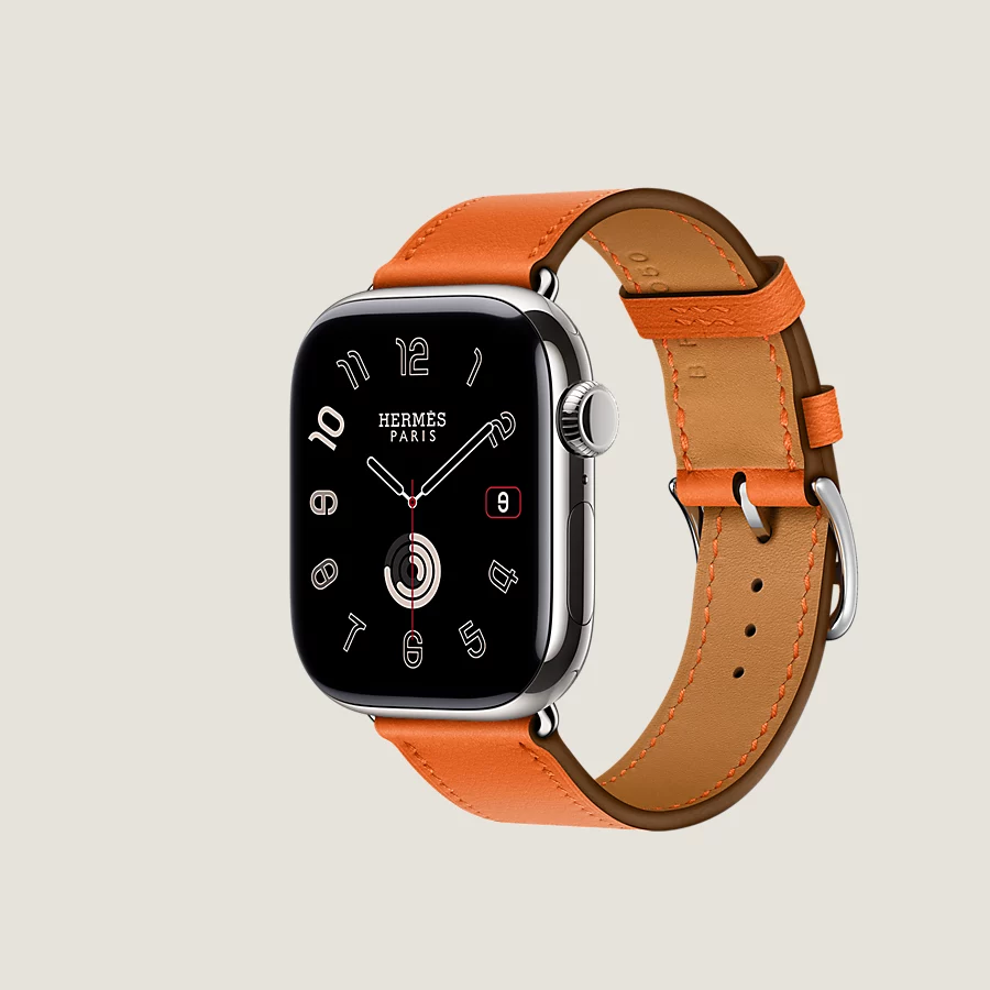 Hermès Caja Series 10 & Correa Apple Watch Hermès Single Tour 42 mm En línea