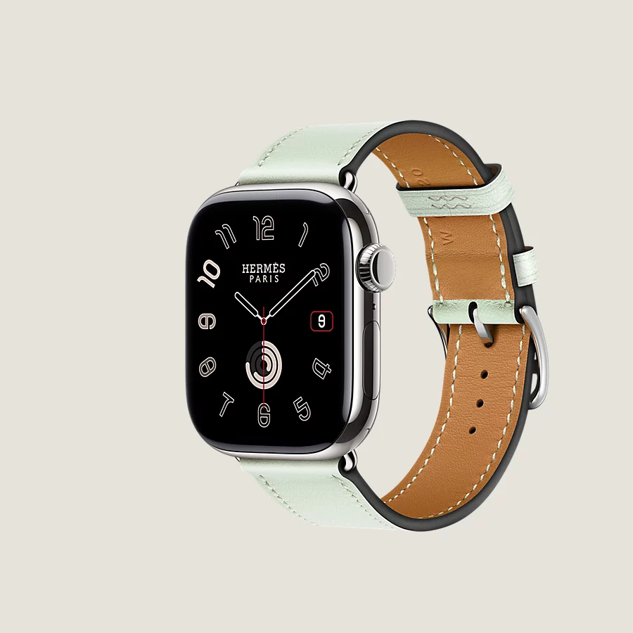 Hermès Caja Series 10 & Correa Apple Watch Hermès Single Tour 42 mm Rebajas online