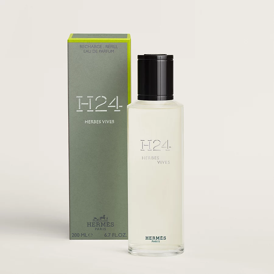 Hermès H24 Herbes Vives Recarga de Eau de parfum - 200 ml ÚLTIMAS EDICIONES
