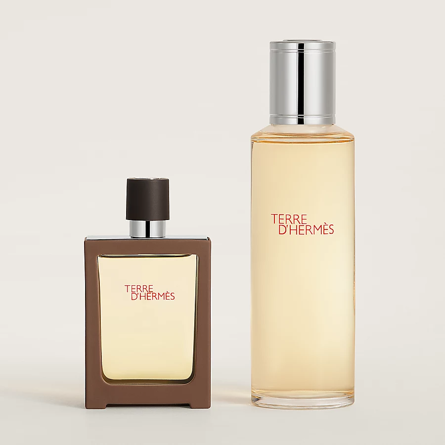 Hermès Terre d'Hermès Eau de toilette vaporizador y recarga - 155 ml Promoción trimestral